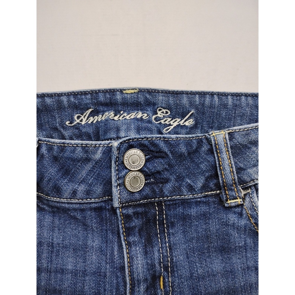 American Eagle Outfitters Artist Flare Jeans Women's Size 10 Long Y2k - Picture 3 of 12
